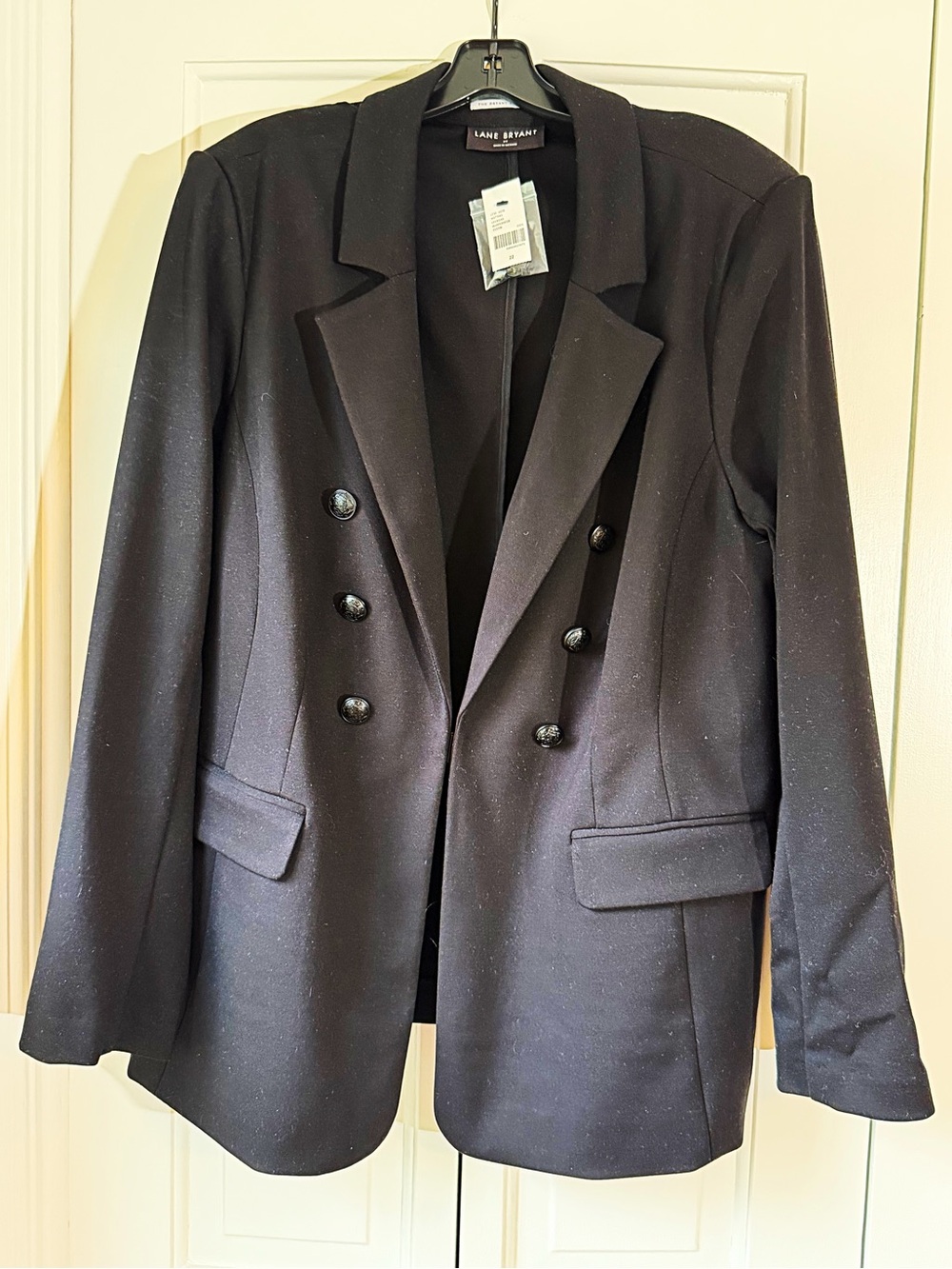 Lane Bryant “The Bryant Blazer” in black; NWT